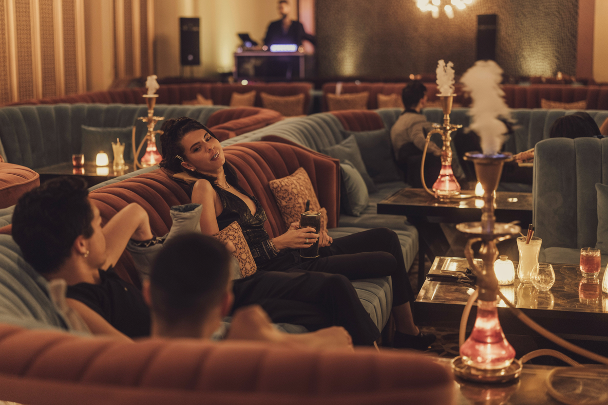 Late-Night Lounge Sessions at Carnys Encino - Chill vibes, hookah, and cocktails
