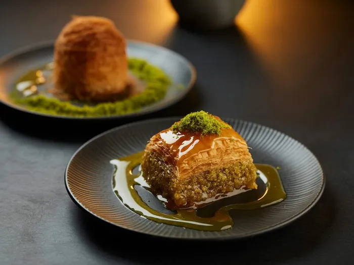 Baklava - Pistachio, honey, rose water