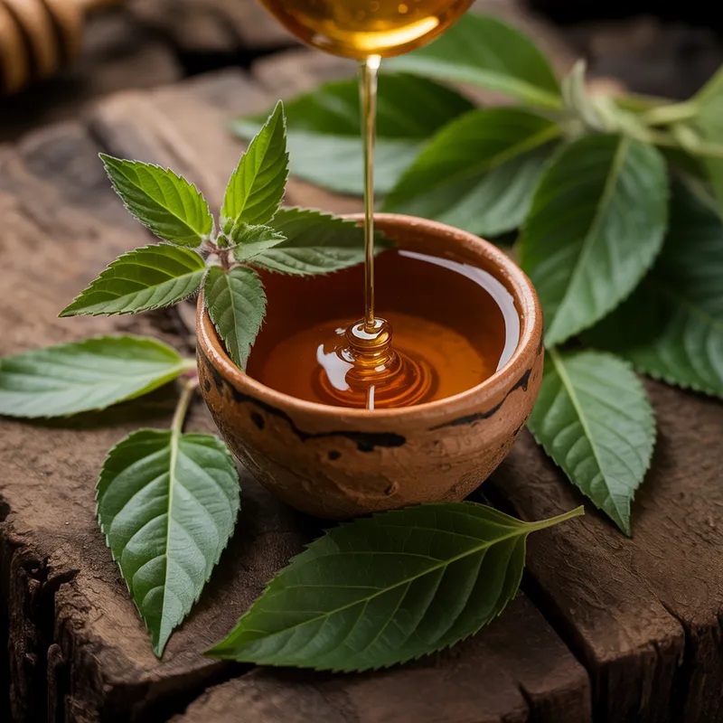 Damiana Tea Pure - Traditional damiana leaf tea with raw honey. 