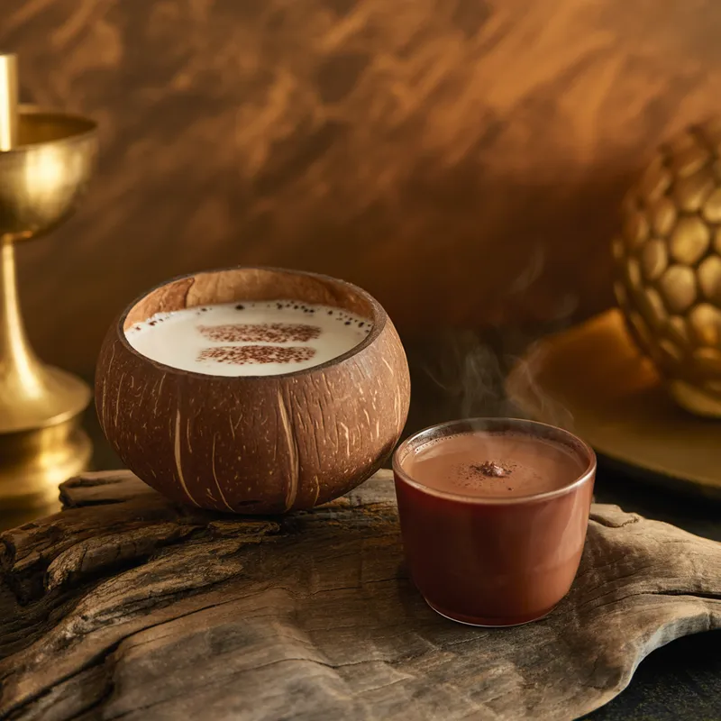 Kava Cacao Blend - Noble kava meets ceremonial cacao for the ultimate grounding experience. 