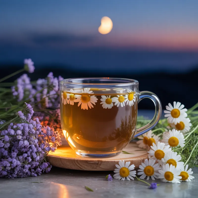 Valerian Chamomile Blend - Valerian meets chamomile and lavender. 