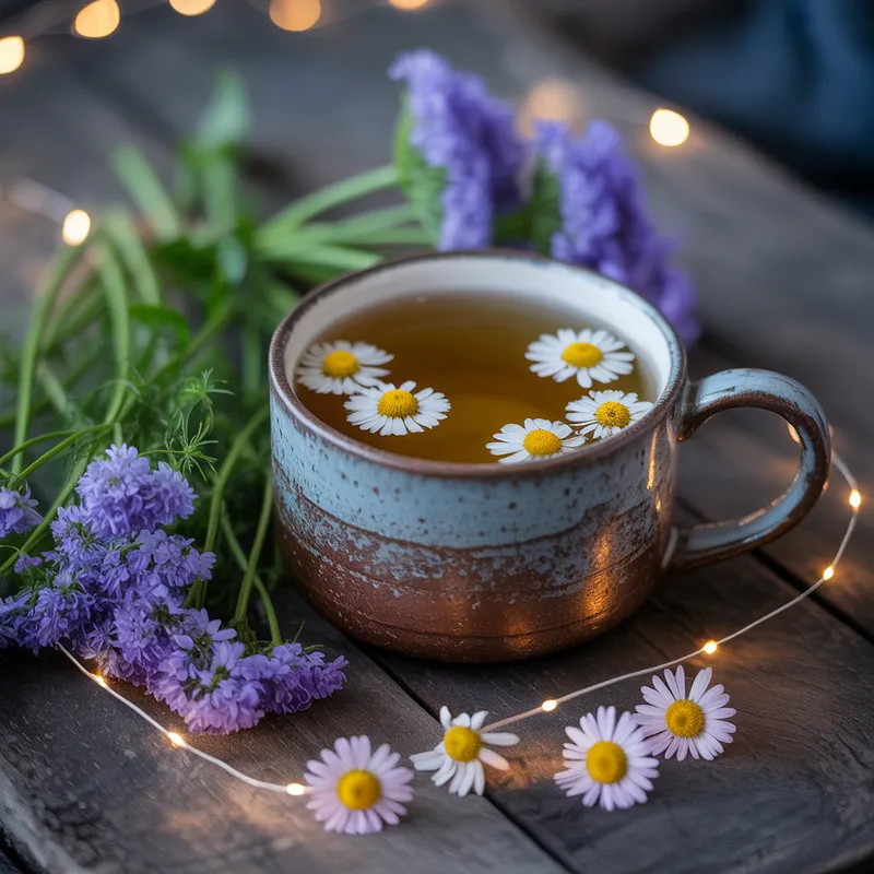 Valerian Low-Dose Tea - Gentle valerian root infusion with chamomile and honey. 