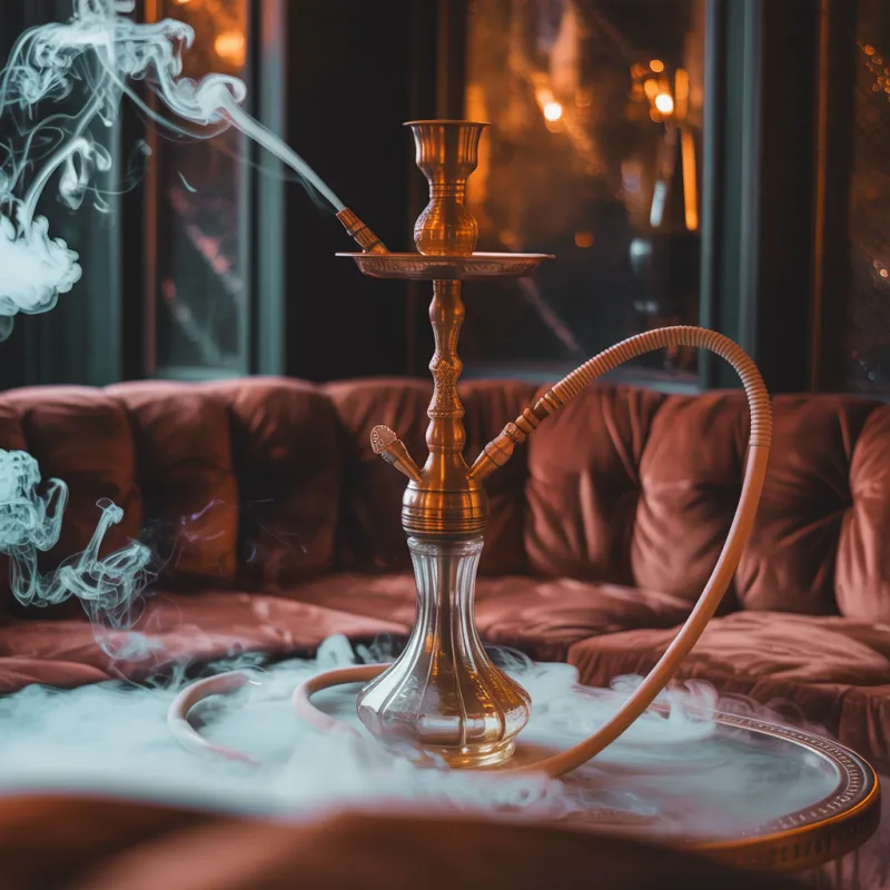 40+ Premium Hookah Flavors - Triple the selection of typical lounges, including signature house blends you can't find anywhere else. Plus 8 nicotine-free herbal options for health-conscious guests. at Carnys Mediterranean restaurant and hookah lounge in Encino