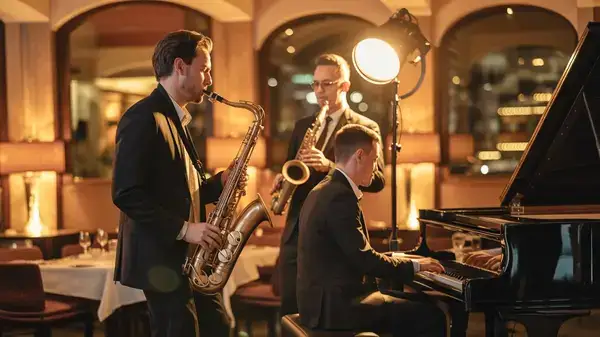 Live Music & Events at Carnys - Jazz nights, live bands, and cultural evenings on our intimate stage.
